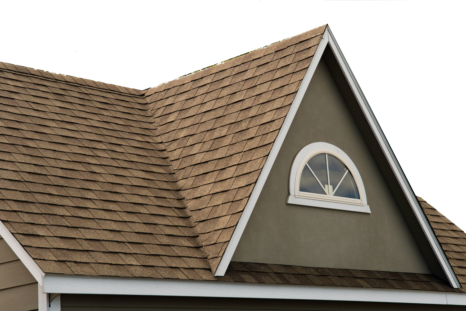 Asphalt roof